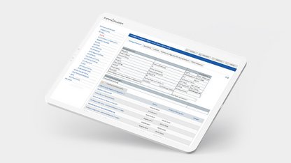Credito Kreditmanagement – iPad Ansicht